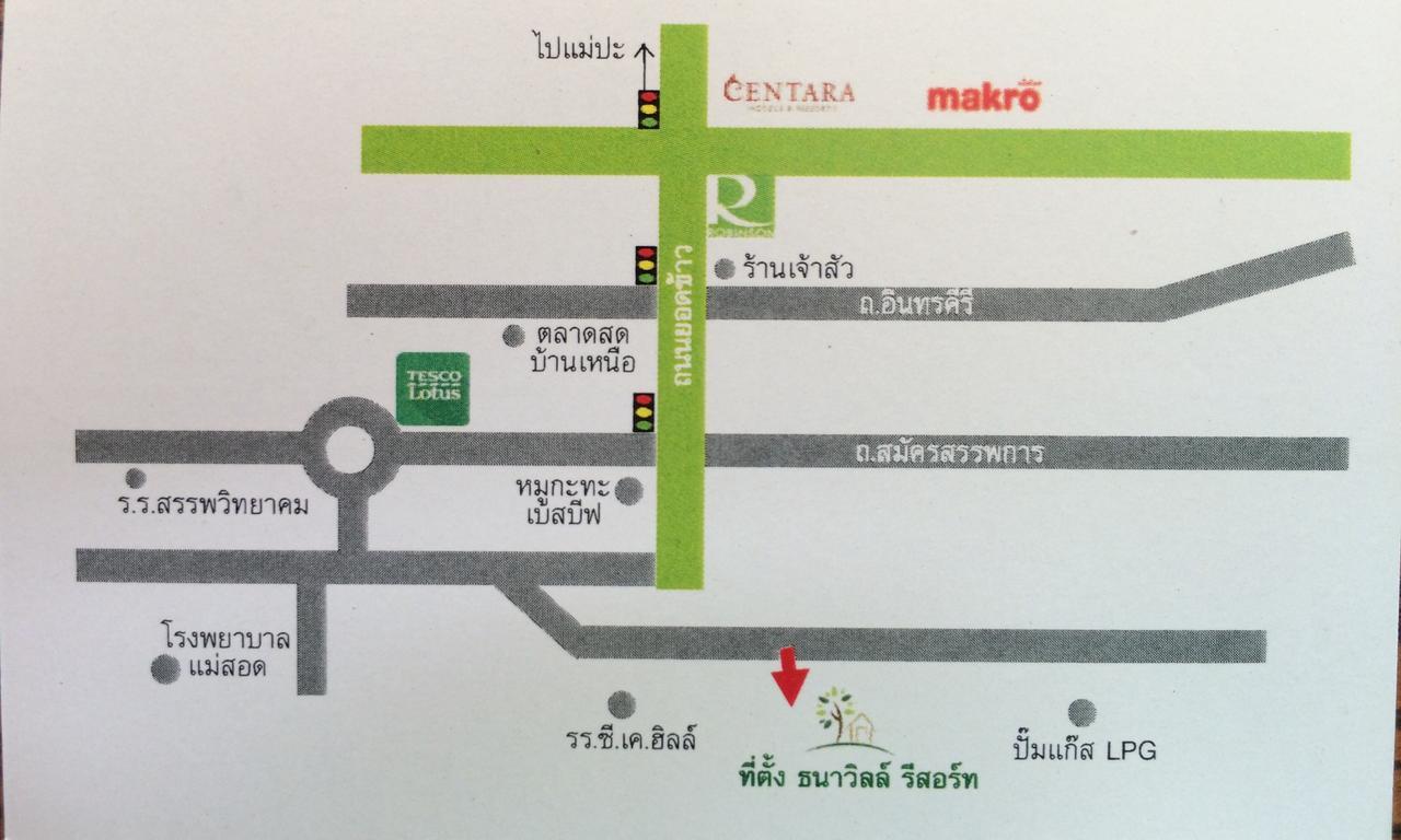 Thana Ville Resort Mae Sot Bagian luar foto